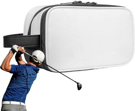 Borsa da golf Club Accessories Bag | Custodia rigida impermeabile per palline e guanti, organizzatore portatile di grande capacità, equipaggiamento protettivo, borsa da viaggio, borsa per il trasporto