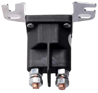 QUILSTM Relè solenoide di avviamento per Tosaerba affidabile 12V Solenoide di avviamento per trattorino tagliaerba Durevole e Stabile 745000 745000MA