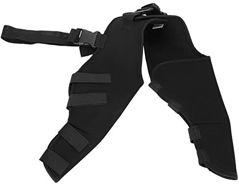 YOUTHINK Pet Dog Hinterbeine Protector, Verstellbare Kniestütze Beinstütze Reduce Dog Hair für Hunde Hinterbeine Wiederherstellen Schützt Wunden Hilft Bei Stabilitötsverlust Durch Arthritis