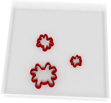 Custom Cutters Spider Shape Cutters | MINI/Tiny Plastic Cutter for Baking, Fondant, Clay, Pastry, Icing, Jewellery (1.5/2/3CM)