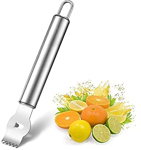 Lemon zester peeler orange peeler orange peeler tool zester tool stainless steel multifunctional peeler citrus peeler handheld peeling tool fruit orange peeler ergonomic kitchen tools