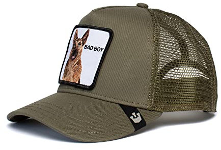 Goorin Bros. Damen Farm Unisex Trucker Cap Baseballkappe, Olive (The Bad Boy), Einheitsgröße