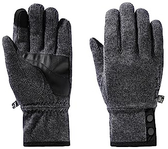 Jack Wolfskin WINTER WOOL GLOVE dark grey XS