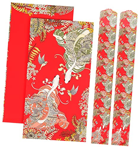 MAGICLULU 20stücke Hochzeitsgeschenk Rote Umschläge Premium Geldumschläge Für Neujahr Hochzeiten Festliche Rote Umschläge Mit Feinem Druck Für Geldgeschenke Und Brautpaar Komfortabel