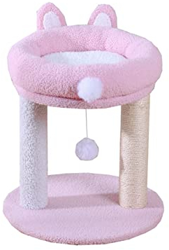 Kratzbaum, Katzenturm, Kaninchenohr-Katzen-Klettergerüst, dreistufiges Katzenstreu, EIN Katzenrahmen, Katzenspielzeug, Katzenkratzbaum, Heimtierbedarf, Katzenbaum, Eigentumswohnung, Kratzbau