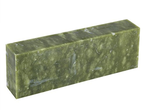 Yuecoom Piedra De Afilar De Doble Cara, Grano 10000# Piedra De Afilar Cuchillos Finos Piedra De Afilar De Jade Verde Piedra De Afilar