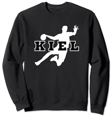 Kiel Handball Mannschaft Verein Fan Schleswig-Holstein weiss Sweatshirt