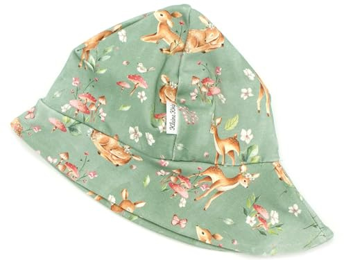 Kleine Könige Sonnenhut Sommer Mütze Baby Mädchen · Viele Muster · Ökotex 100 Zertifiziert · Größen 74-128