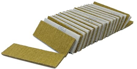 Juego de papel de lija variado, papel de lija abrasivo 40/60/80/120/180/240/400/600, hojas de lijado en húmedo y seco para madera, metal, plástico, pared, pulido, paquete de 80