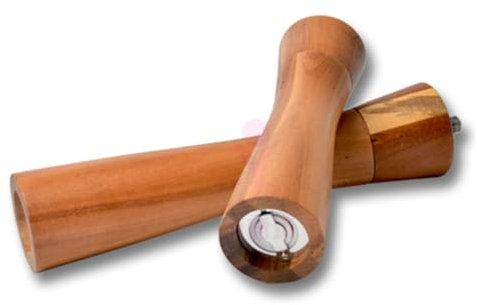 COLLBATH Holz-pfeffermühle Mit Keramikrotor Manuelles Mahlwerkzeug Für Pfeffer Und Gewürze Praktisch Für Küche Und Kochen