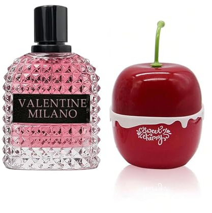 AFLUXE Women's Perfume Combo Set Milano Women&Sweet Cherry Floral Fruity Fragrance Eau De Parfum Elegant 100ml Bottle Natural Spray Each for Daily Used