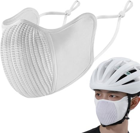 Generisch Halbmaske | UV-Schutz Gesichtsmaske - Staubdichte wiederverwendbare Atmungsaktive Ice Silk Maske für Laufen Wandern Sport Reise Alltag Outdoor-Aktivitäten