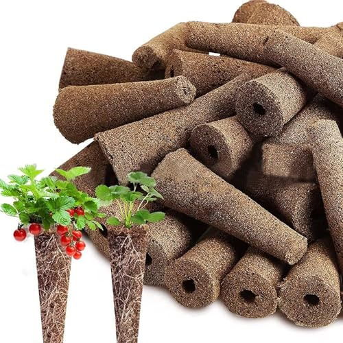 WOUYTPE 50 Pezzi Spugne Coltivate di Ricambio, Coltivano Spugne per Idroponica, Baccello di Ricambio Spugne, Adatti per L'azienda Agricola, Il Giardino, ECC., per Favorire la Germinazione dei Semi