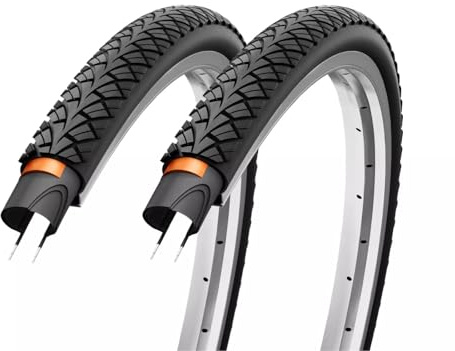F24Tyre 2er Set Fahrradreifen 28x1,75 Zoll 47-622 700x45c Pannenschutz