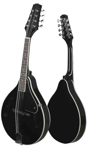 Guitarra Eléctrica Mandolina De Ocho Cuerdas Instrumento Musical De Color Vino Tinto Rendimiento Profesional Instrumento De Mandolina Profesional(6)