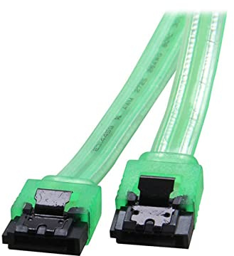 6 pollici 6 GB / s SATA3. Seriale Dati ATA. Cavo con chiusura a scomparsa Compatible With Pc Computer portatile Sata 3.0 sataiii 6 Gbps. disco fisso Disco del disco rigido / Ssd- Scheggia(UV Green)