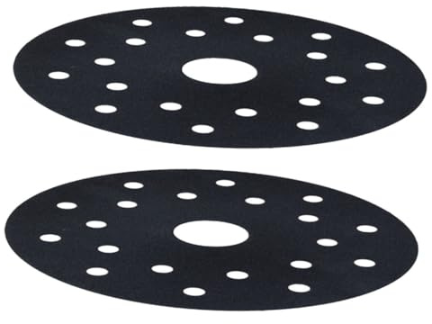 VERDANVERSE 2 Pezzi Piastra Adattatore per Cucina Induzione Conduttività Termica Veloce in Acciaio Resistente e Ceramica Alimentare Øcm Sicura per Uso Domestico