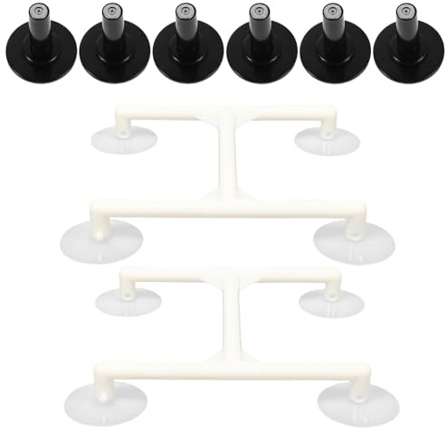 NOLITOY Kit D'outils de Réparation D'écran Tv 2 Ventouses pour Démontage sans Dommage, 6 Supports Magnétiques Stables, Compatible Écrans Lcd et Led, pour Atelier de Réparation Électronique