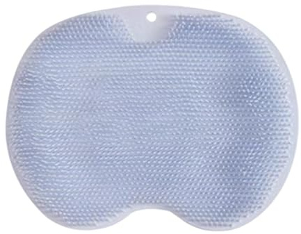 Tappetino per la pulizia dei piedi, in silicone, antiscivolo, per la pulizia del piede, per vasca da bagno, palestra, bagno, spa, casa, viaggi, tutti i giorni