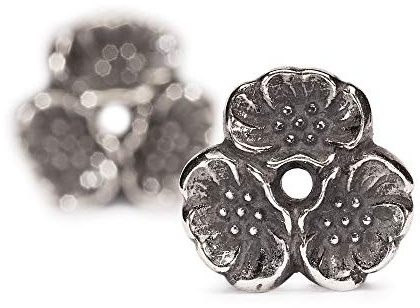 Trollbeads Damen-Ohrstecker Cherry Blossom 925 Silber - TAGEA-10002