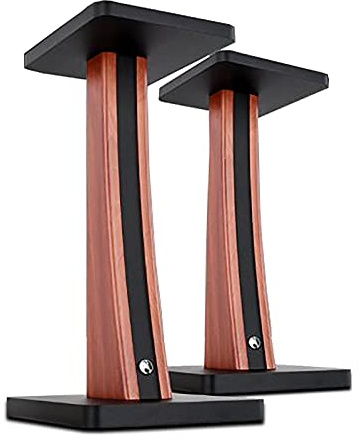 BTZHY Supports de Haut-parleurs,Lot de 2 Enceintes Surround pour Petite bibliothèque Satellite et Haut-parleurs Bluetooth pesant jusqu'à 50 kg, avec Gestion des câbles.