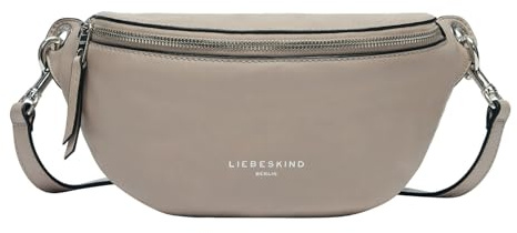 Liebeskind Berlin Damen-Gürteltasche „Tavia S“ – Belt-bag Damen aus Leder mit verstellbarem Riemen – Damen Gürteltasche – geräumiges Hauptfach mit Reißverschluss und ein Innenfäch