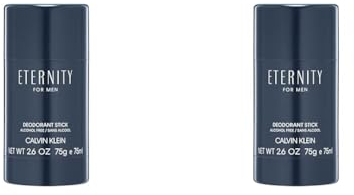 CALVIN KLEIN ETERNITY Desodorante en Stick para el 75ml (Paquete de 2)