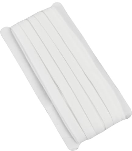 10 Yard 10mm Bande Élastique En Silicone Antidérapant,Ruban Élastique Antidérapant,Bande Elastique Couture, Pour Accessoires De Vêtements,Couture De Vêtements L'artisanat,Blanche