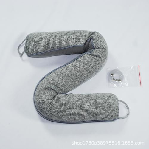 Zugluftstopper,Zugluftstopper für Türen, 91 cm Windstopper als Türvorleger,Türvorleger Zugluftstopper Waschbar Energiesparend Extra Schwer Für Türen und Fenster