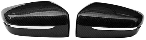 Auto-Rückspiegelgehäuse-Spiegelkappe Für BMW G30 2017 UP Autospiegelgehäuse Ersetzen Carbon Fiber Auto Außenspiegelverkleidung Rückspiegelabdeckung