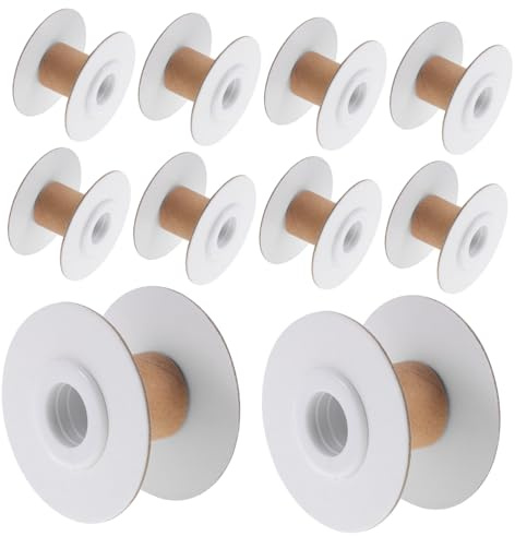 Gadpiparty 10stücke Abnehmbare Leere Fadenspulen Papier-wickelspulen Robuste Nähspulen Für Garn Stickerei Diy Handarbeit Kompatibel Mit Verschiedenen Nähmaschinen