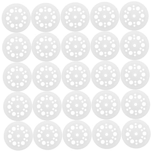 MAGICLULU 200 Arandelas Planas de Polipropileno de 45Mm para Fijación de Tableros de Espuma Distribución de Carga Plástico Resistente 200 Piezas