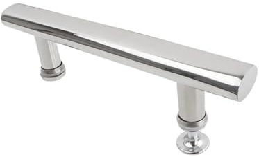 Maniglie Per Porta Doccia Maniglia for porta scorrevole in vetro cabina doccia, acciaio inox cromato, con interasse fori 145 mm, lunghezza 225