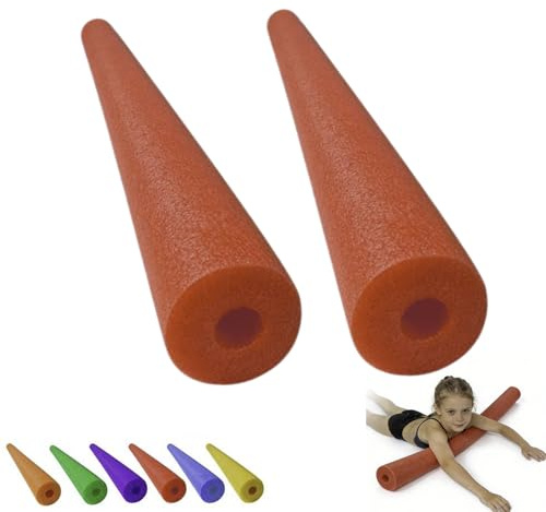 2 Stück Schwimmnudel Mit Loch, Poolnudel Schaumstoff, Flexible Schwimmstange, Weich Schaumschlauch, Pool Noodle, Schwimmnudel Trainingsgerät, Schwimmbecken Schaumnudeln Für Kinder, Erwachsene(C)