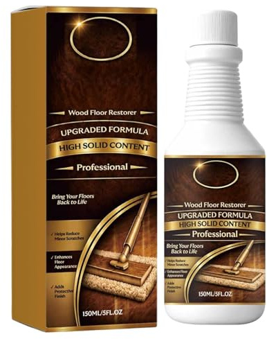 Restauratore Per Pavimenti In Legno Duro Lucido Riparatore 150 ml | Rimuovi Per Pavimenti In Legno Per Proprietari Di Casa Locatori Professionisti Home Office Appartamento Soggiorno Camera