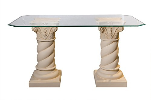 AWD Schreibtisch Computertisch Bürotisch Nageltisch Manikürtisch Glasplatte 140cmx80cm