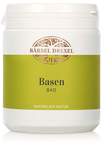 BÄRBEL DREXEL Basen Bad, Basisches Badesalz zur Entsäuerung mit naturrein ätherischen Ölen, pH-Wert 8 (700g) Basische Wickel, Körperpflege, begleitend zur Basen-Kur, Fußbad, Badezusatz