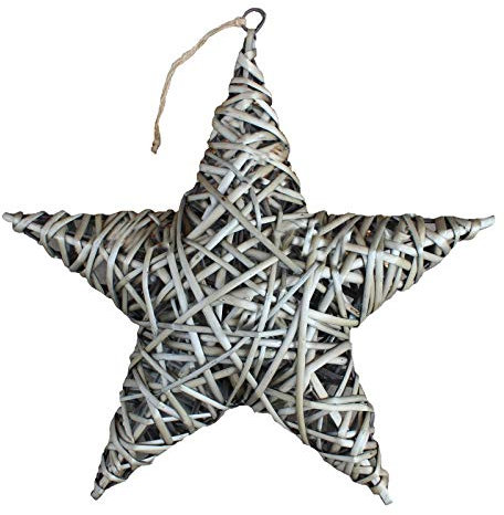 Full Star Antik-Weidenkranz 40 cm Durchmesser Tür Weihnachtsdekoration