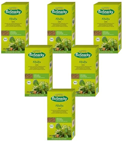 Rapunzel Alfalfa Luzerne bioSnacky (6 x 200 gr)