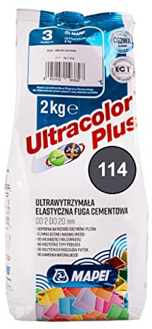 MAPEI ULTRACOLOR PLUS 2kg 114 anthrazit - zementäre Flexfuge für Fugenbreiten bis 20 mm