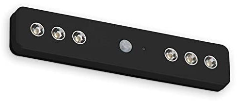 BRILONER Leuchten - LED Unterbaulampe Bewegungsmelder, Schrankleuchte, Unterschrankleuchte, Nachtlicht, Schwarz, 2268-065