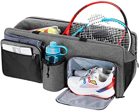 MezoJaoie Schläger-Tennis-Tasche | Große Tennistasche mit Griff und Schultergurt - Professionelle Tennistaschen für Tennis/Pickleball/Badminton/Squash-Sportarten