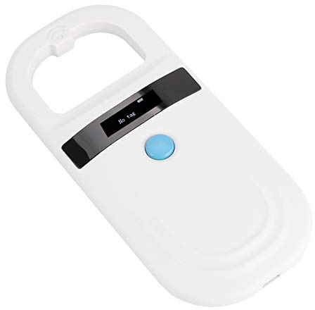 Universeller Mikrochip für Haustiere, Wiederaufladbarer Tierchip-ID-Scanner, Haustiermarke für Hunde, Mikrochip