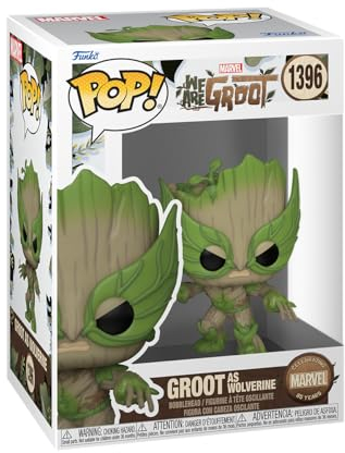 Funko Pop! Marvel: WAG - Wolverine - We Are Groot - Collectable Vinyl Figure - Gift Idea - Official Merchandise - Toys for Kids & Adults - TV Fans - Model Figure for Collectors and Display