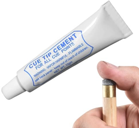 Billardqueue-Spitzenkleber, Klebstoff für Billardqueue-Spitzen, Reparaturwerkzeug für Queue-Spitzen, Zubehör für Billardqueues, Hochleistungsspitzen, Trockenbau