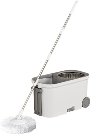 FENGJISUN Bodenwischer Mop-Bodenreinigungssystem, Waschbares Pad, Perfekt Für Reinigen Von Hartholz, Laminat Und Fliesen, Mit 4 Tüchern Wischmopp