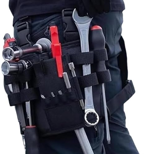 Werkzeugtasche Schwerlast Universaltasche | Schraube Tragbarer Reparaturgürtel, Aufbewahrungsgürtel, Wartungsbeutel für , , Schraubendreher, Zangen, Kleinwerkzeuge