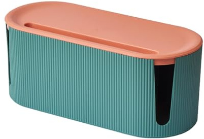 Boîte de rangement de câbles – Boîte de rangement pour câbles | Boîte de rangement pour fils au sol | Cachez et cachez les blocs d'extension et les câbles électriques | Boîte de rangement pour câbles
