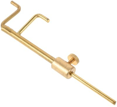 VICASKY Luthier Violin Calipers Brass Sound Post Measuring Tool for Violin Repair and Installation Accessory Fiddle Measuring Tool
