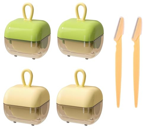 6 Stück Portable Lint Roller Und Tragbare Fusselrolle Wiederverwendbarer Waschbarer, Beseitigung von Flusen und Schmutz, Reinigungskleidung, tragbar, geeignet für den Heimgebrauch und Reisen